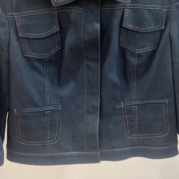 W Work to Weekend Denim Jacket.  Size 14 - Picture 3 of 12